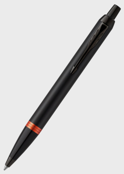 Шариковая ручка Parker IM 17Professionals Vibrant Rings Flame Orange BT, фото